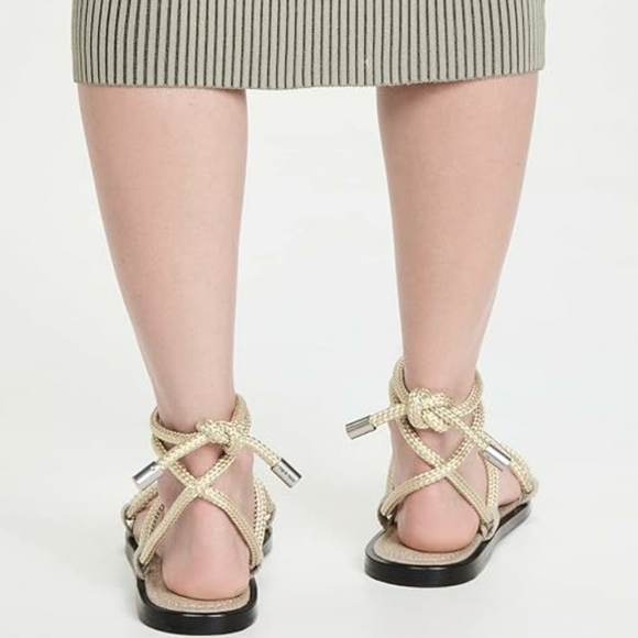 Rag & Bone infinity woven sandals, rope sandals, new, size 8 and 9.5 - Picture 3 of 8